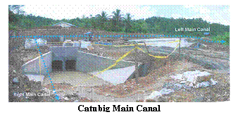 Text Box:    Catubig Main Canal  